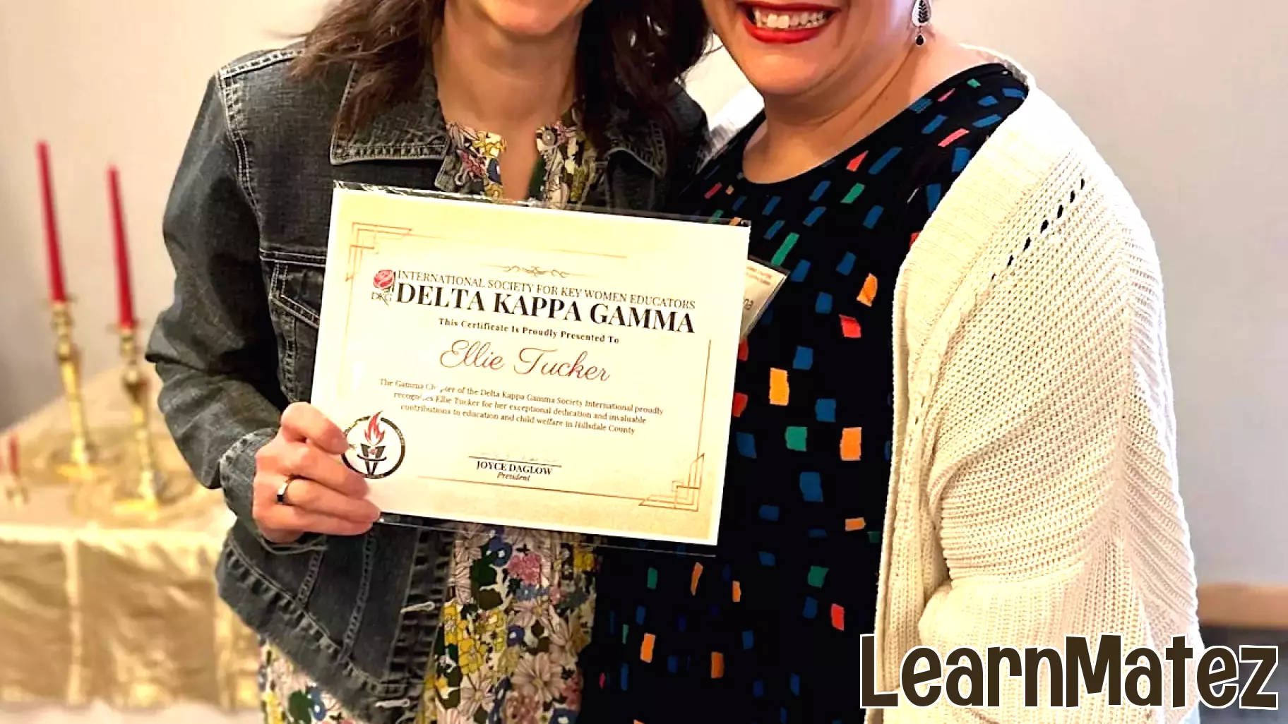Ellie Tucker Honored with 2025 Friend of Education Award