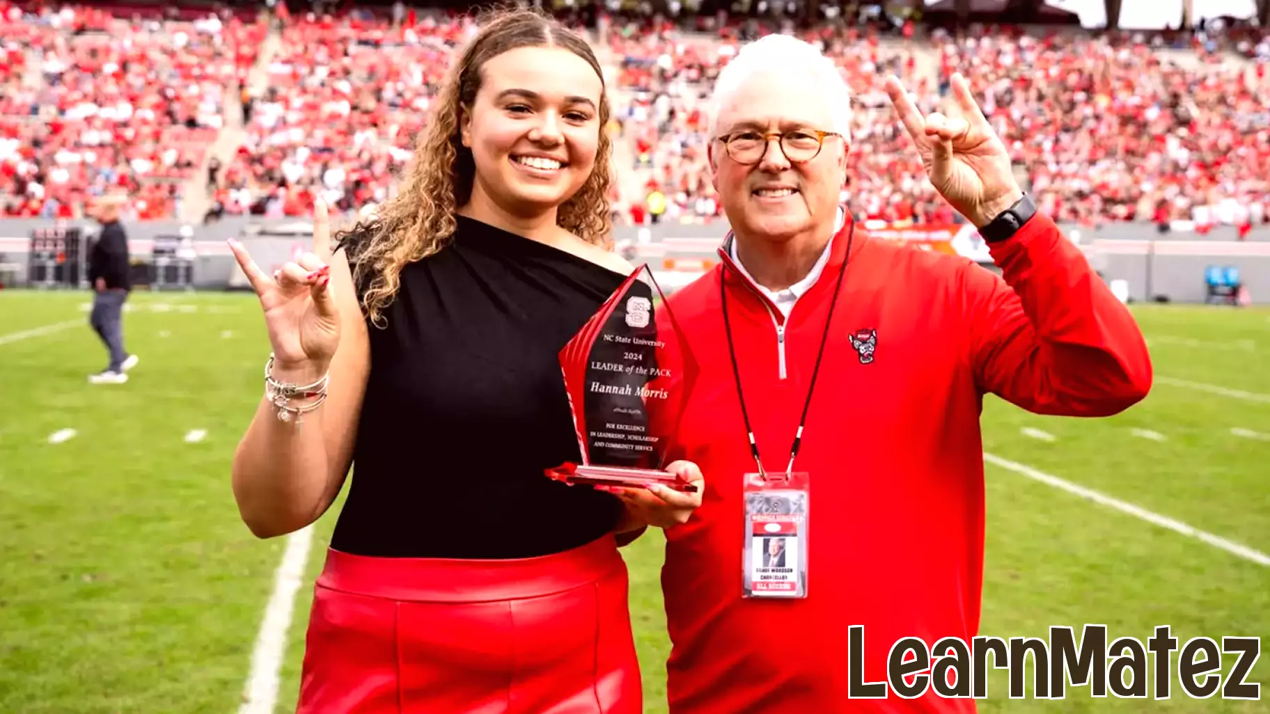 Hannah Morris Recognized as NC State's Top Student Leader