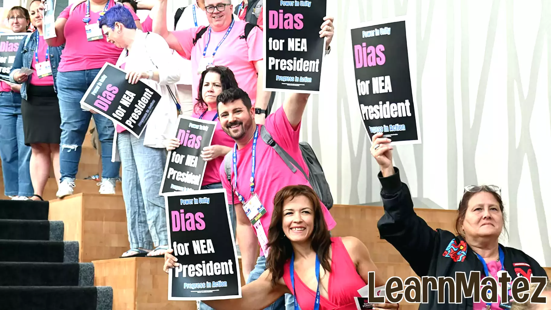 Kate Dias Launches Historic Campaign for NEA Presidency