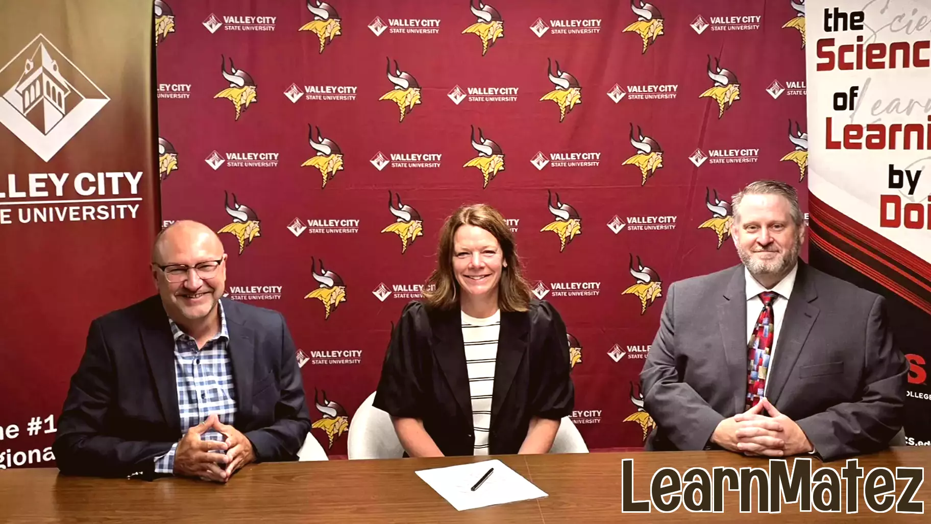 NDSCS and VCSU Sign Career & Tech Ed Articulation Agreement