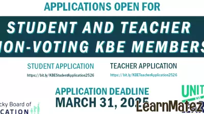 Extended Deadline for Kentucky Board of Education Non-Voting Member Applications