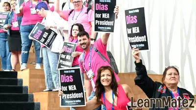 Kate Dias Launches Historic Campaign for NEA Presidency