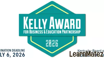KBE accepting nominations for 2026 Kelly Award for Business and Education Partnership