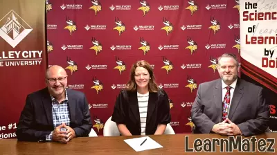 NDSCS and VCSU Sign Career & Tech Ed Articulation Agreement