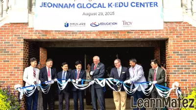 Troy University Celebrates the Launch of the Jeonnam Glocal K-EDU Center